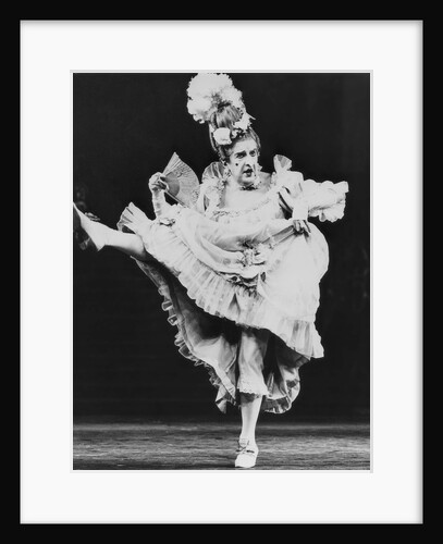 Frederick Ashton in Cinderella at the Royal Opera house by Anthony Crickmay