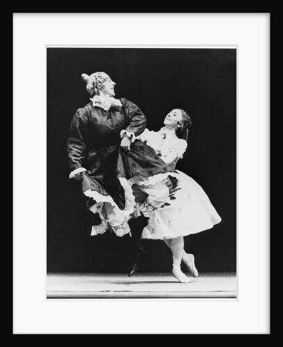 Brian Shaw and Brenda Last in La Fille Mal Gardee at the Royal Opera House by Anthony Crickmay