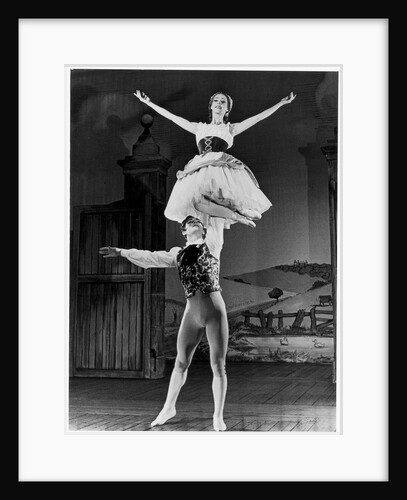 David Blair and Nadia Nerina in La Fille Ma Gardee at the Royal Opera House by Houston Rogers