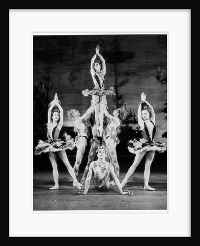 Rosemary Lindsay, Phillip Chatfield, Beryl Grey, Alexander Grant, Bryan Ashbridge and Svetlana Beriosova in Homage to the Queen at the Royal Opera House by Houston Rogers