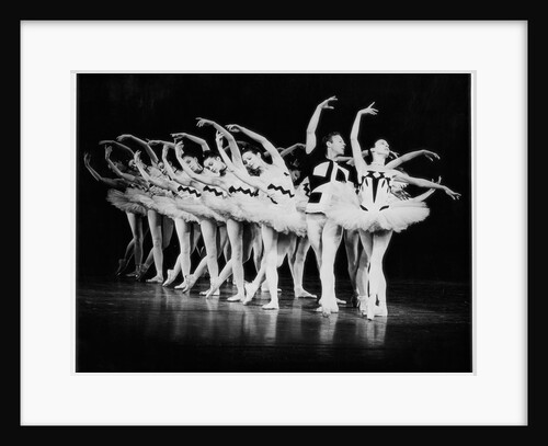 Brian Shaw and Annette Page in Scenes de Ballet at the Royal Opera House by Anthony Crickmay