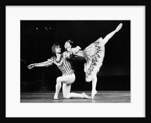 Margot Fonteyn and Rudolf Nureyev in Birthday Offering at Royal Opera House by Anthony Crickmay