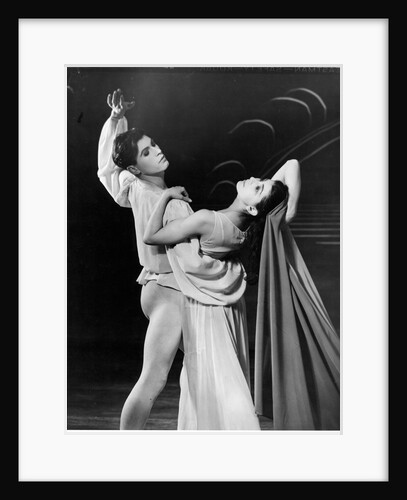 Margot Fonteyn and Michael Somes in Dante Sonata at the Sadler's Wells Theatre by Gordon Anthony