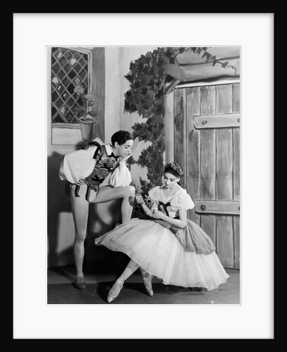 Robert Helpmann and Margot Fonteyn in Giselle at the Royal Opera House by Gordon Anthony