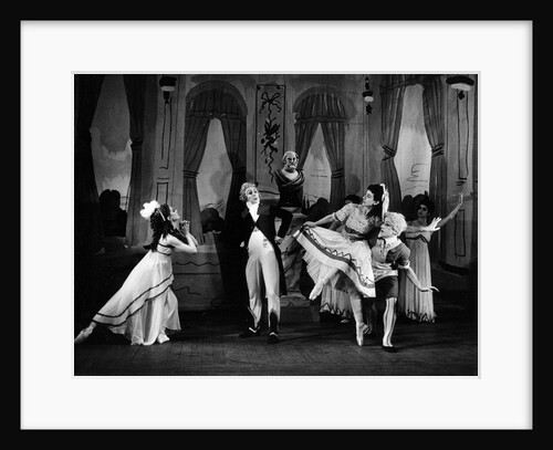 Moira Shearer, John Hart, Margot Fonteyn and Alexander Grant in Mam'zelle Angot at the Royal Opera House by Edward Mandinian