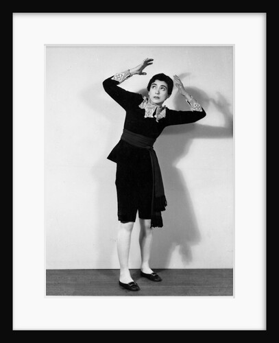 Margot Fonteyn in The Haunted Ballroom at the Sadler's Wells Theatre by Pigeon Crowle