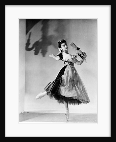 Margot Fonteyn in Apparitions at the Sadler's Wells Theatre by Gordon Anthony