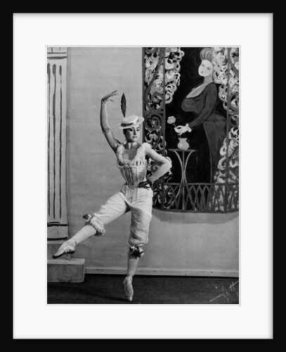 Margot Fonteyn in Faþade at the Sadler's Wells by Gordon Anthony
