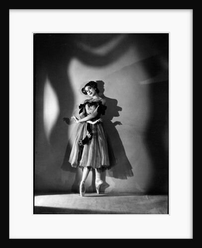 Margot Fonteyn in Chopin's Les Rendezvous at the Sadler's Wells Theatre by Gordon Anthony