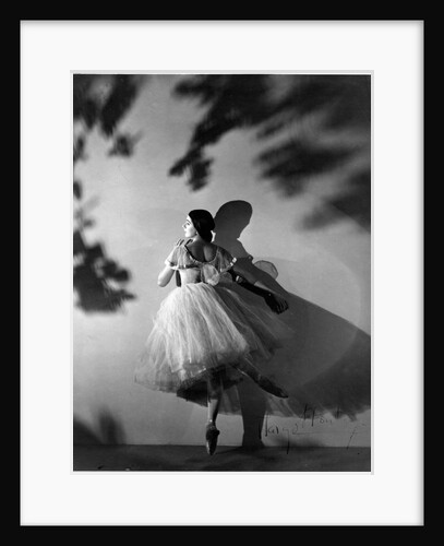 Margot Fonteyn in Chopin's Les Sylphides at the Sadler's Wells Theatre by Gordon Anthony