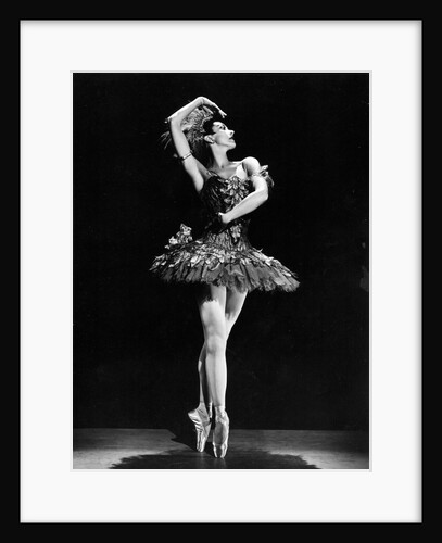 Margot Fonteyn in The Firebird at the Empire Theatre by Houston Rogers