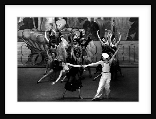Margot Fonteyn and William Chappell in Constant Lambert's Rio Grande at the Sadler's Wells Theatre by J.W.Debenham