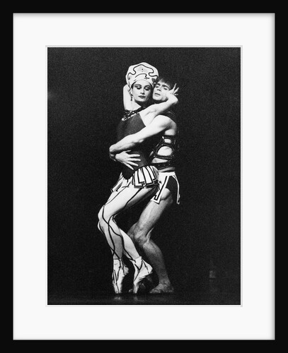 Rudolf Nureyev and Deanne Bergsma in Sergey Prokofiev's The Prodigal Son at the Royal Opera House by Anthony Crickmay