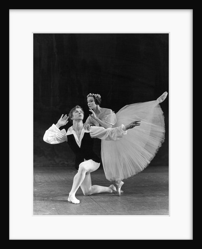 Rudolf Nureyev and Yvette ChauvirÚ in Chopin's Les Sylphides at the Royal Opera House by Houston Rogers