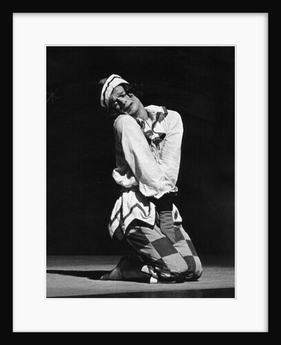 Rudolf Nureyev in Igor Stravinsky's Petrushka at the Royal Opera House by Anthony Crickmay