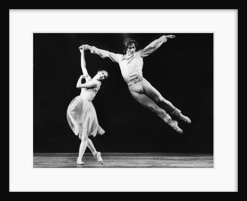 Rudolf Nureyev and Antoinette Sibley in Chopin's Dances at a Gathering at the Royal Opera House by Anthony Crickmay