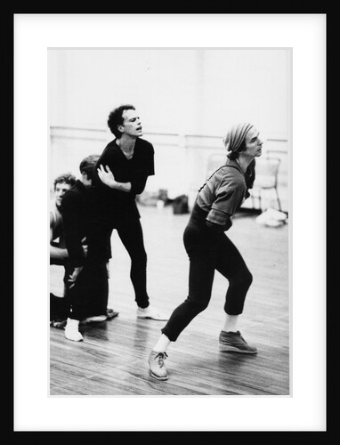 Rudolf Nureyev and Anthony Dowell rehearsing The Tempest by Anthony Crickmay