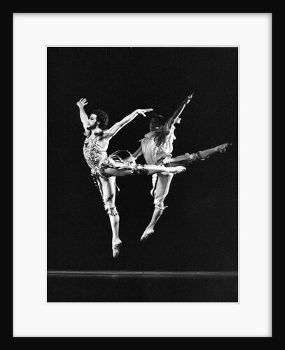 Anthony Dowell and Wayne Eagling in Tchaikovsky's The Tempest at the Royal Opera House by Anthony Crickmay