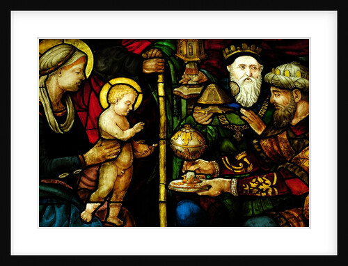 Virgin and Child with the Three Magi by Stuart Cox