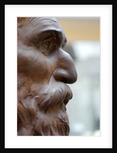 Portrait of a man, detail by Stuart Cox