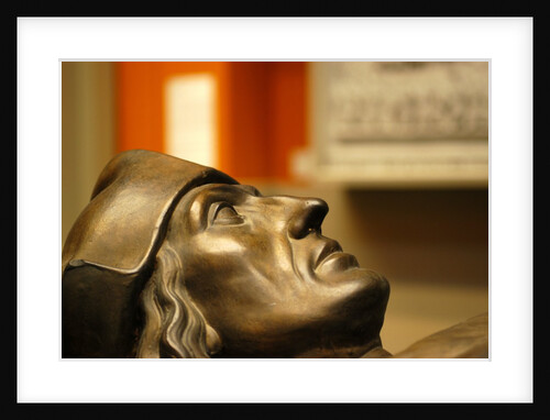 Henry VII, detail, after the 16th century original by Pietro Torrigiano by Stuart Cox