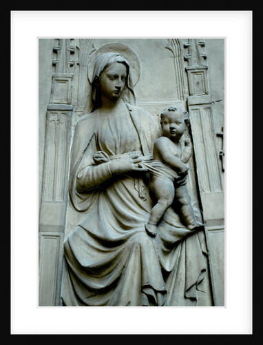 The Virgin and Child with two Angels, detail by Stuart Cox