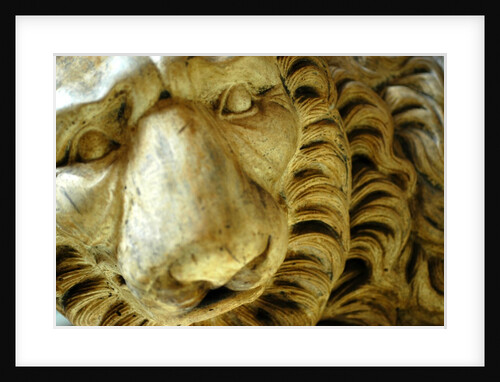 Lion, detail of a Pulpit by Stuart Cox