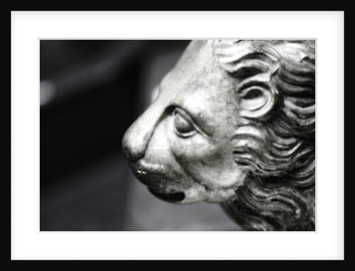 Lion, detail of a lectern by Stuart Cox