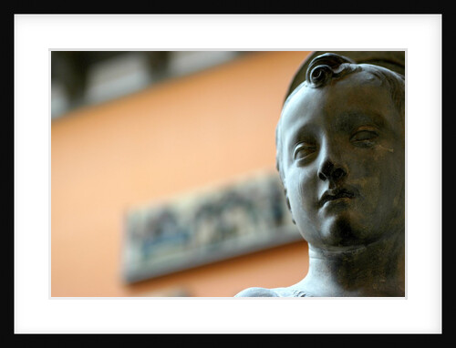 Statue of young St John, detail by Stuart Cox