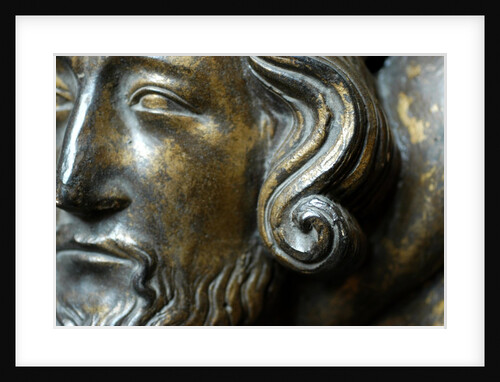 Henry III, detail of tomb effigy by Stuart Cox