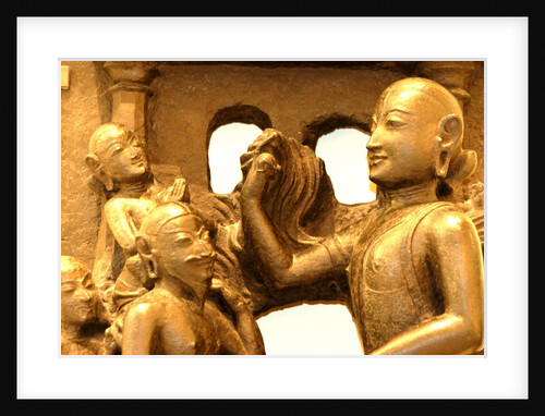 King Narasimhadera and his spiritual advisor, detail by Stuart Cox