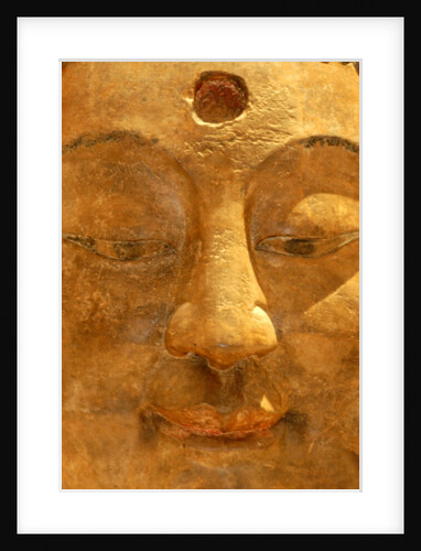 Head of the Buddha, detail by Stuart Cox