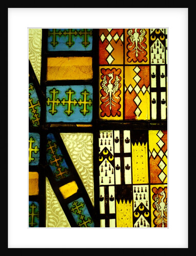 The Arms of Beaupre & Meeres, detail by Stuart Cox