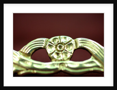 Shoe buckle, detail by Stuart Cox