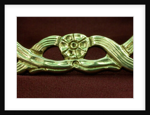 Shoe buckle, detail by Stuart Cox
