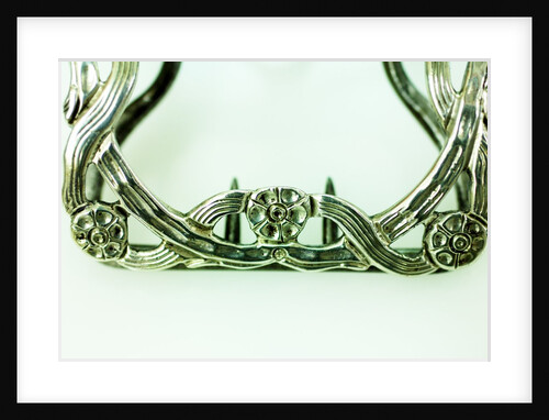 Shoe buckle, detail by Stuart Cox