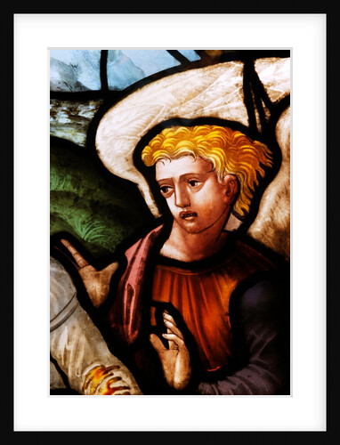 Three angels at a table, from a subject of a Abraham by Stuart Cox