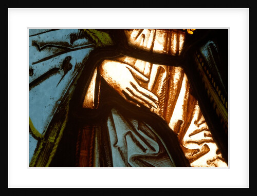 Panel of an angel by Stuart Cox