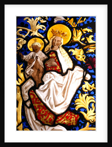 Virgin and Child, from a series of the Mystic marriage of St Catherine by Stuart Cox