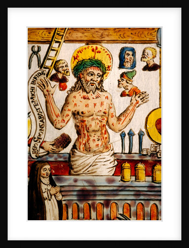 Christ as the Man of Sorrows with the instrument of the Passion by Stuart Cox
