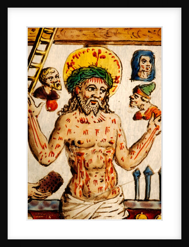 Christ as the Man of Sorrows with the instrument of the Passion by Stuart Cox