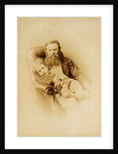 William Holman Hunt and his son Cyril by Lewis Carroll