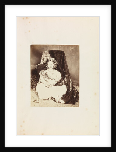 Portrait of a girl in fancy dress by Lewis Carroll