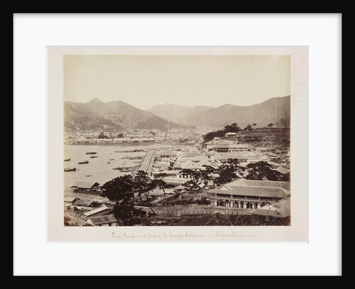 The Bund and Part of the Foreign Settlement by Felice Beato