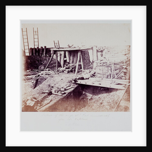 Interior of the Angle N: Fort Immediately After its Capture by Felice Beato