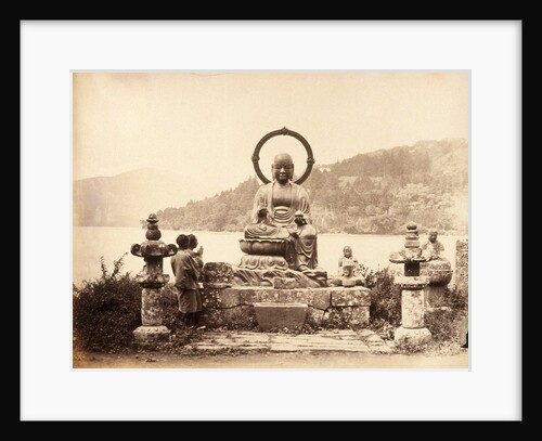Bronze statue of Buddha by Felice Beato