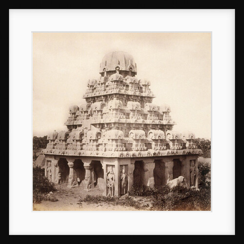 The seven pagodas near Madras by Felice Beato