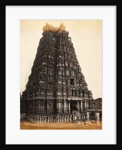 Hindu temple by Felice Beato