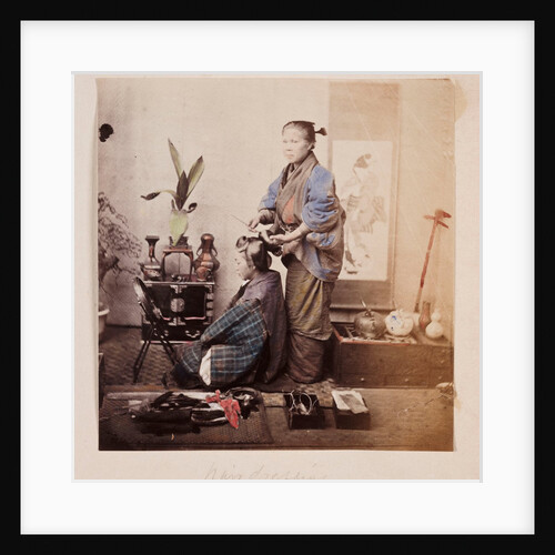 Hairdressing by Felice Beato