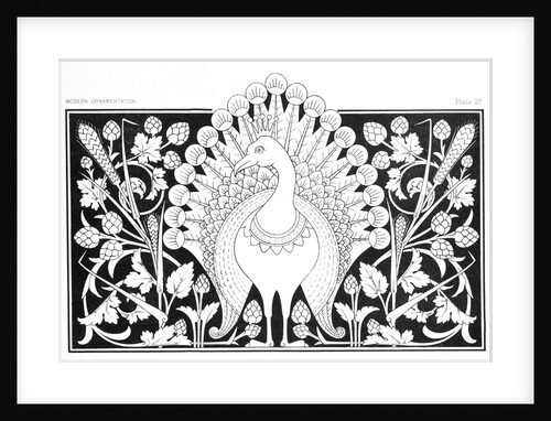 Peacock by Christopher Dresser